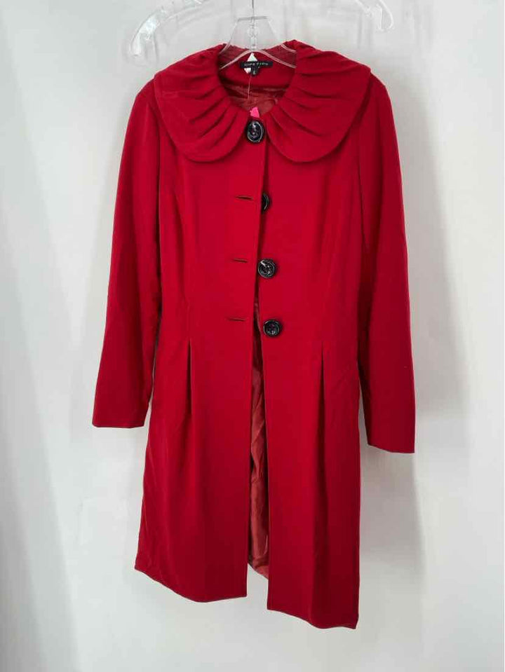 Size 4 TEMPO PARIS Red Jacket