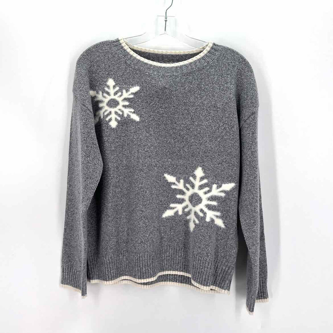 Size S HEM & THREAD Gray Sweater