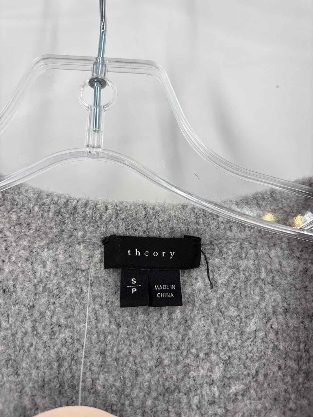 Size S THEORY Gray Sweater