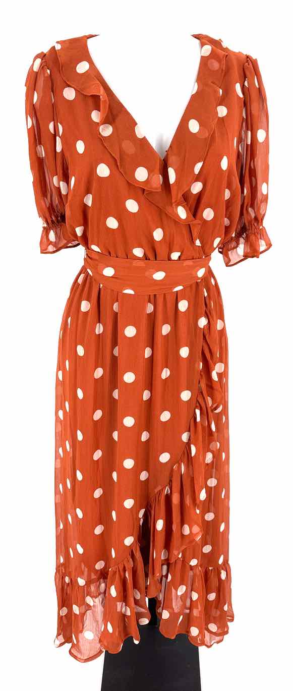 Size L LAUREN CONRAD Burgundy Dress