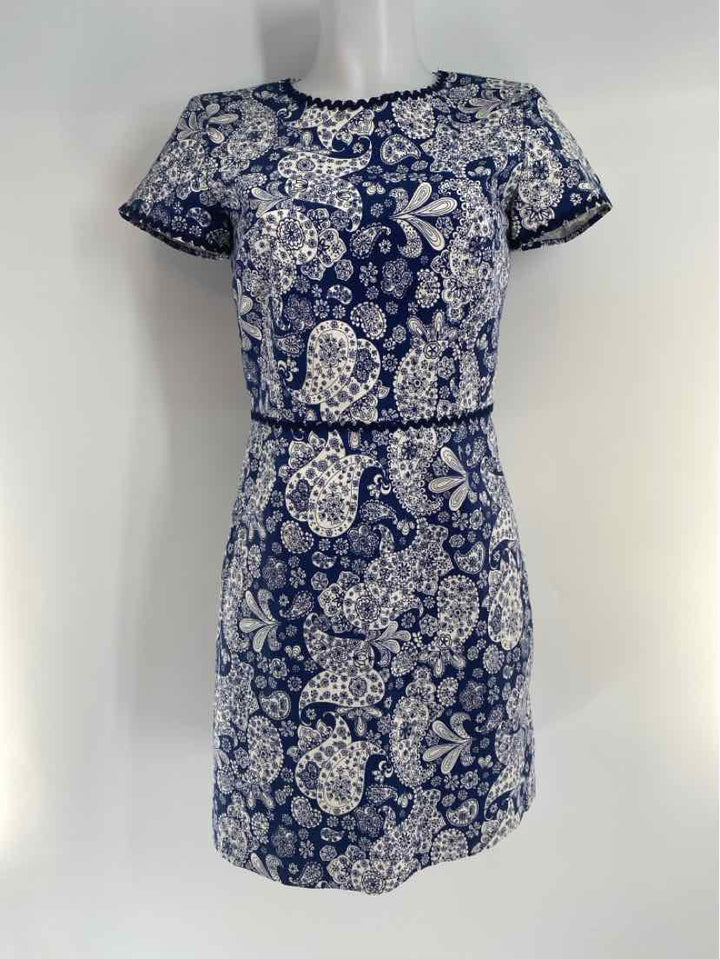 Size 4 Brooks Brothers Blue Dress