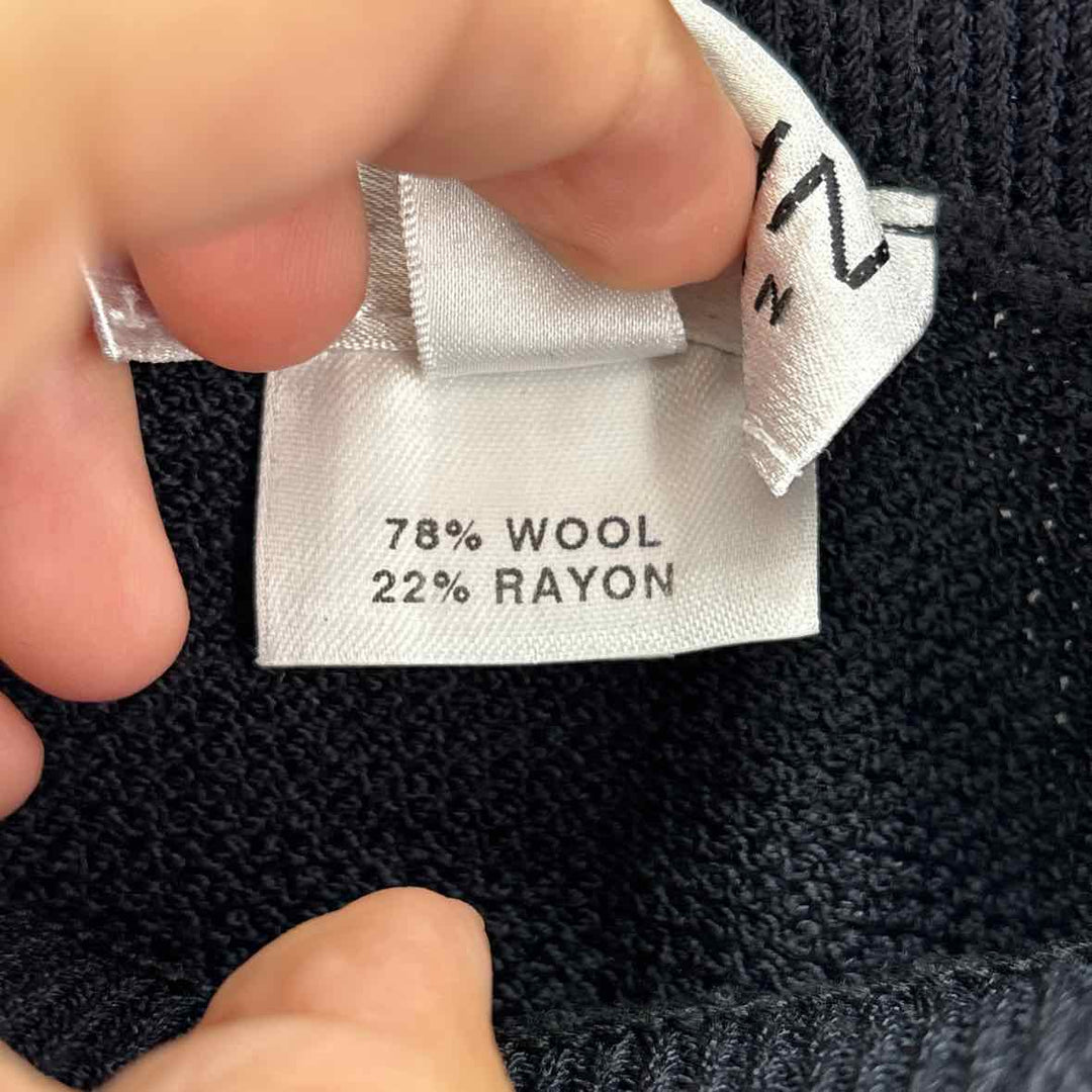 Size 12 ST JOHN Navy Knit Skirt