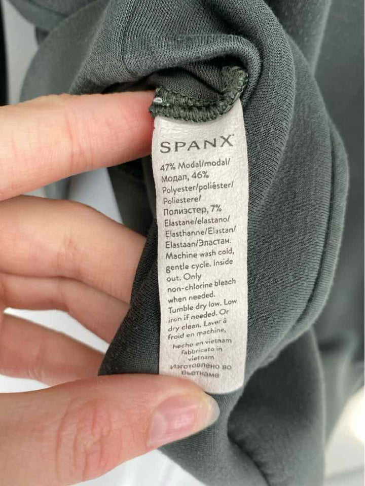 Size M SPANX Green Sweater