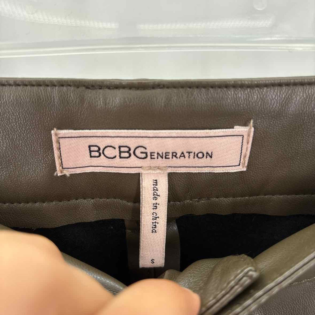 Size S BCBG Olive Faux Leather Pants