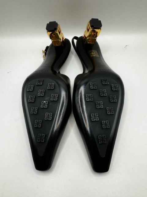 Shoe Size 38 GIVENCHY Black Leather Luxury - Boots