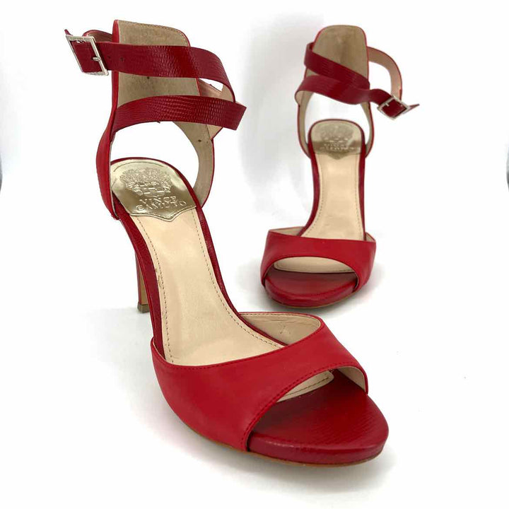 Shoe Size 10 Vince Camuto Red Sandals