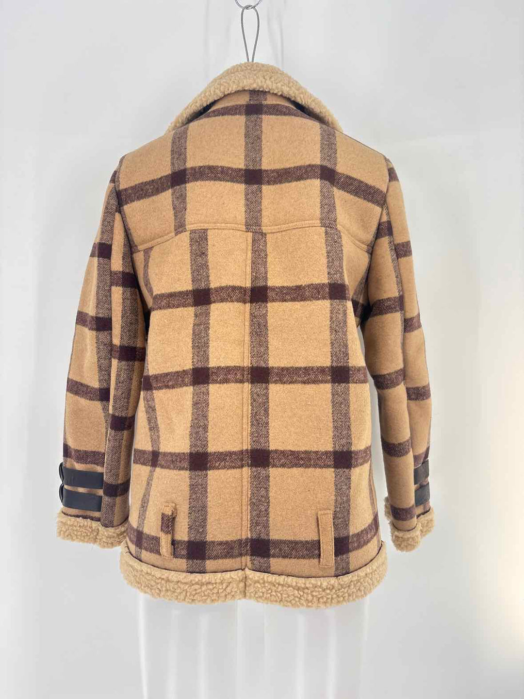 Size XS JOA Brown Print Jacket