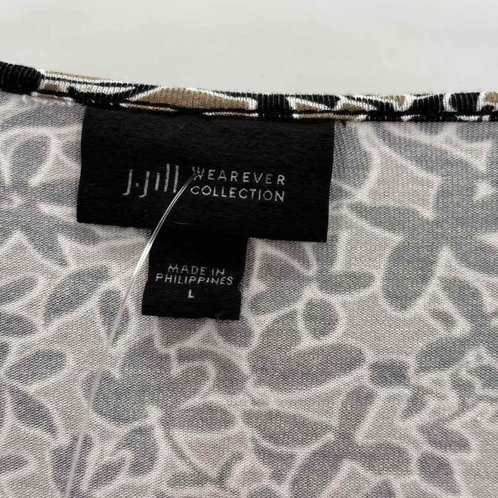 Size L J JILL Tan Shirt