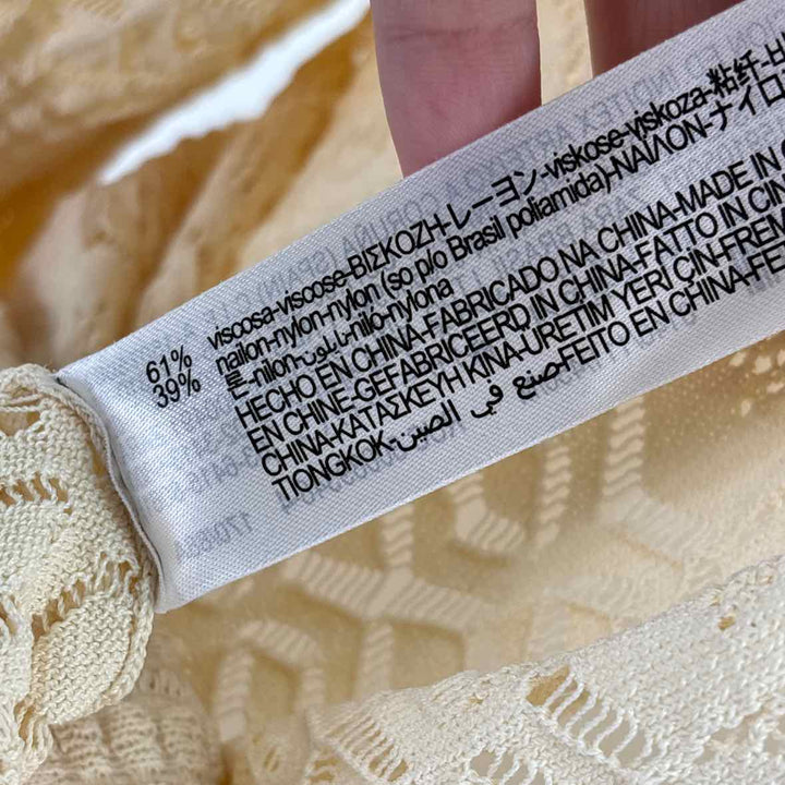 Size M ZARA Cream Shirt