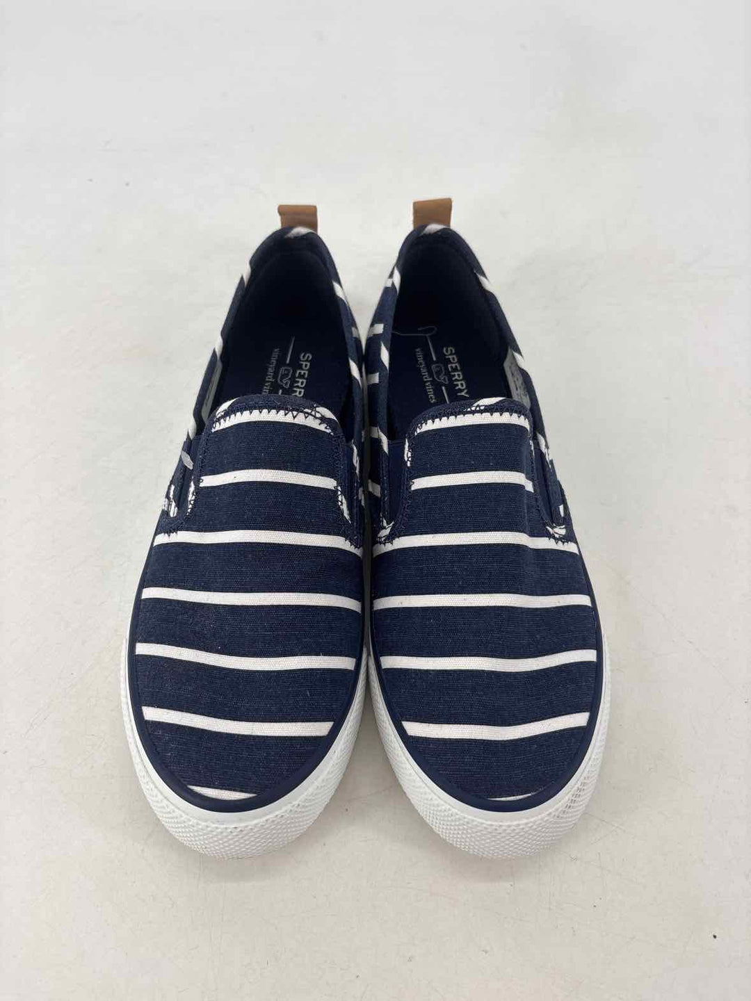 Shoe Size 9.5 Sperry Navy Print Sneakers