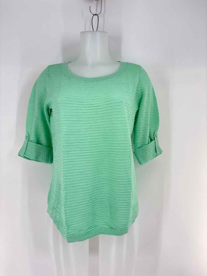 Size M Talbots Green Sweater