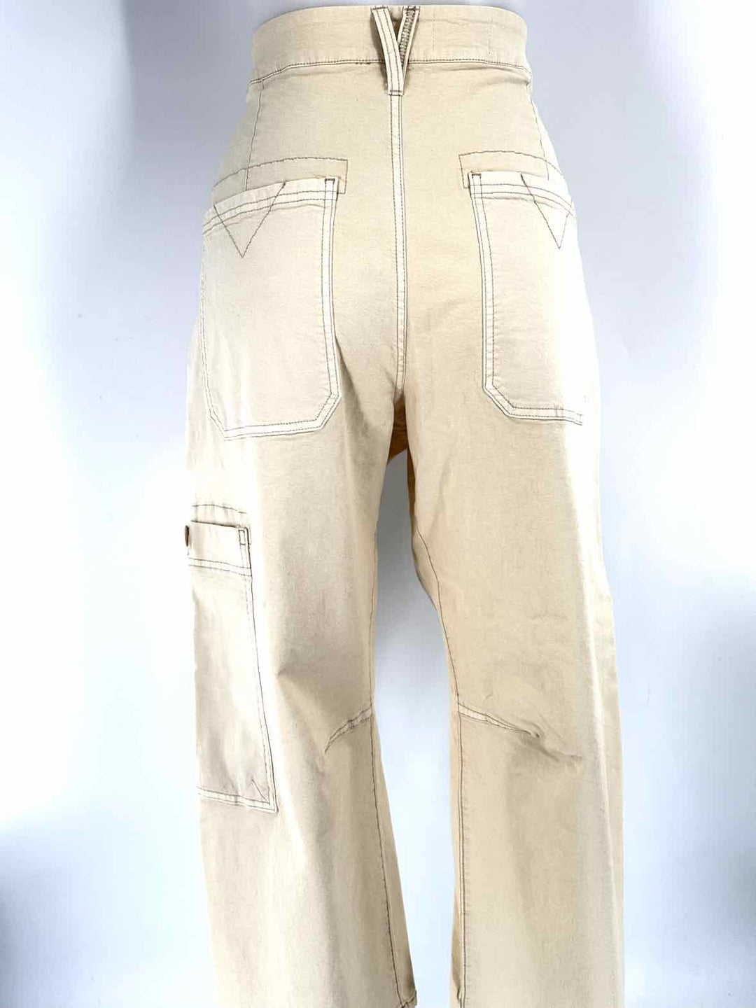 Size 31 Pilcro & the Letterpress Cream Pants