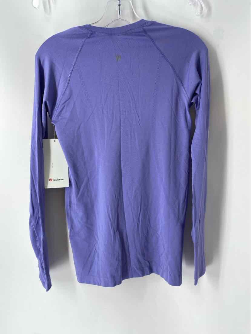 Size 6 Lululemon Purple Shirt