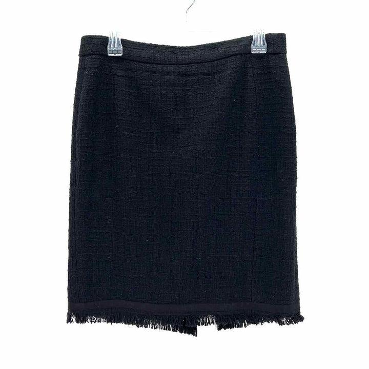 Size 10 J Crew Black Skirt