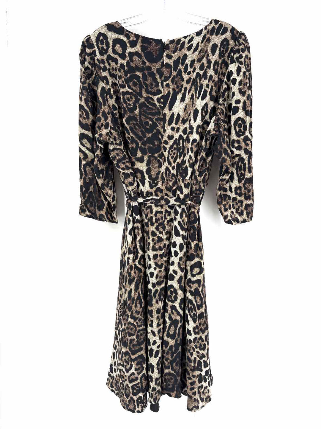 Size 16 ELIZA J Brown Print Dress
