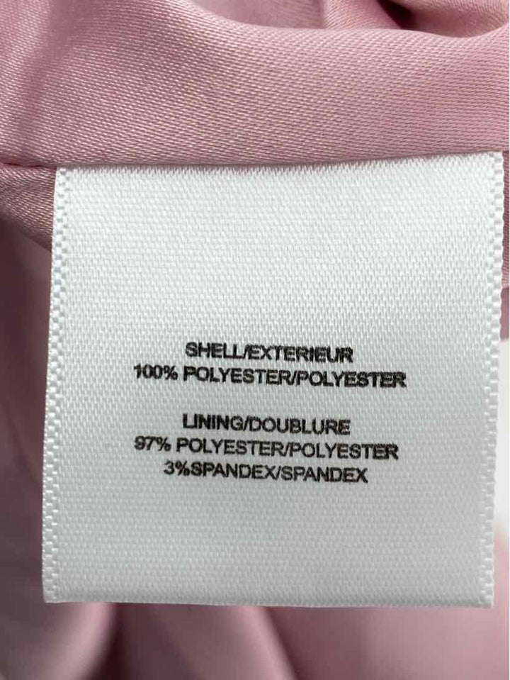 Size 8 Badgley Mischka Pink Dress