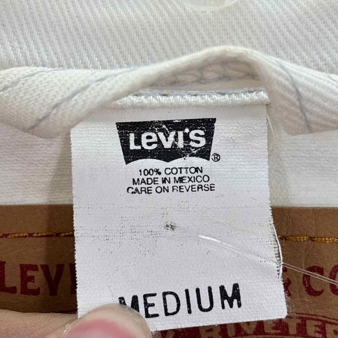 Size M Levi's Cream Denim Jacket