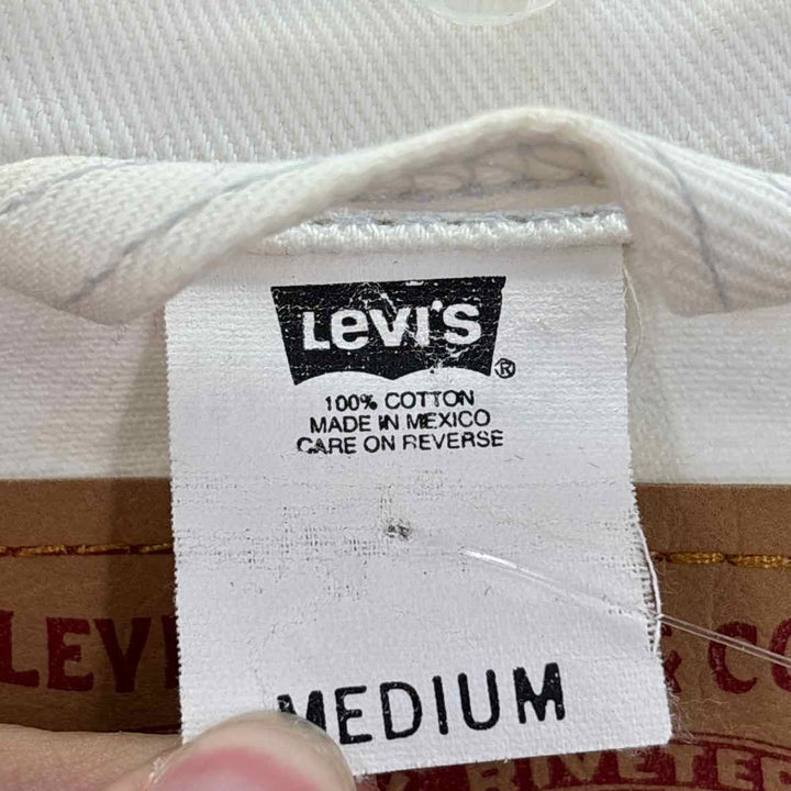 Size M Levi's Cream Denim Jacket