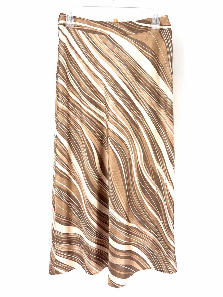 Size 4 J MCLAUGHLIN Bronze Sateen Skirt