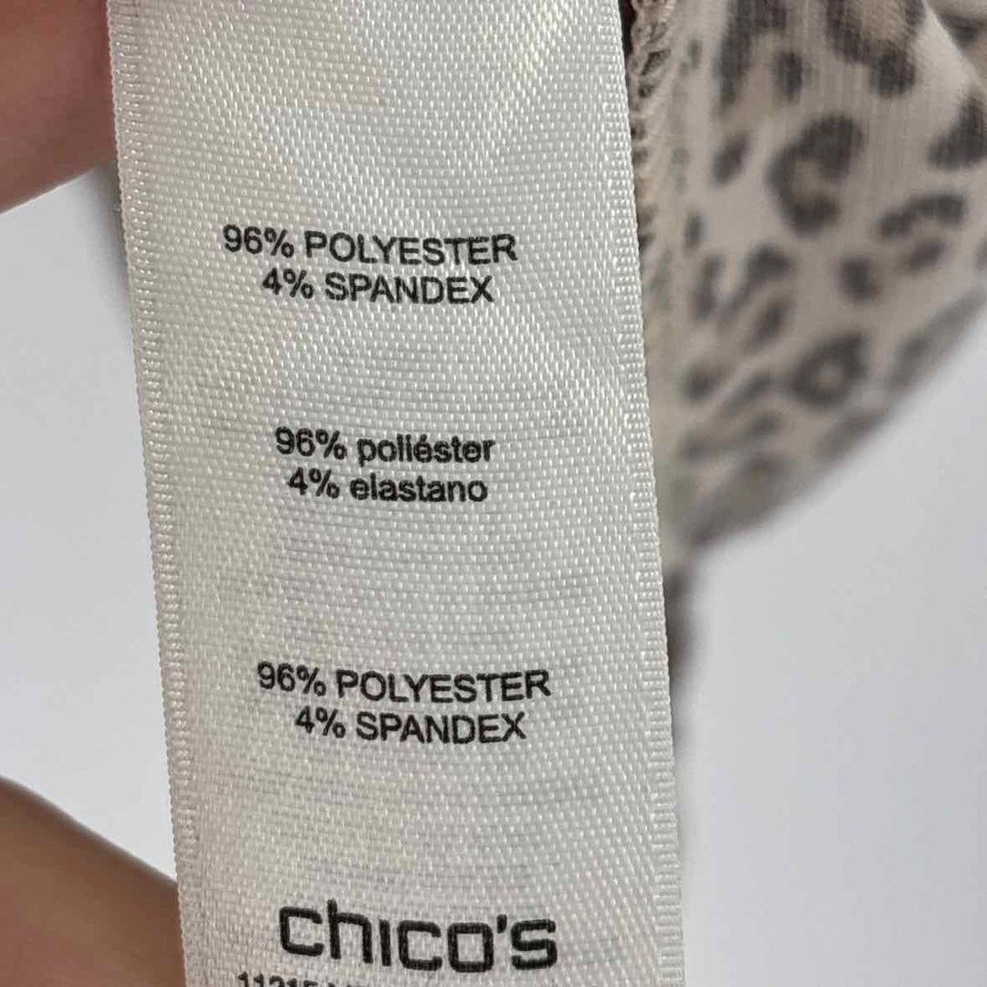 Size XL Chico's Beige Shirt