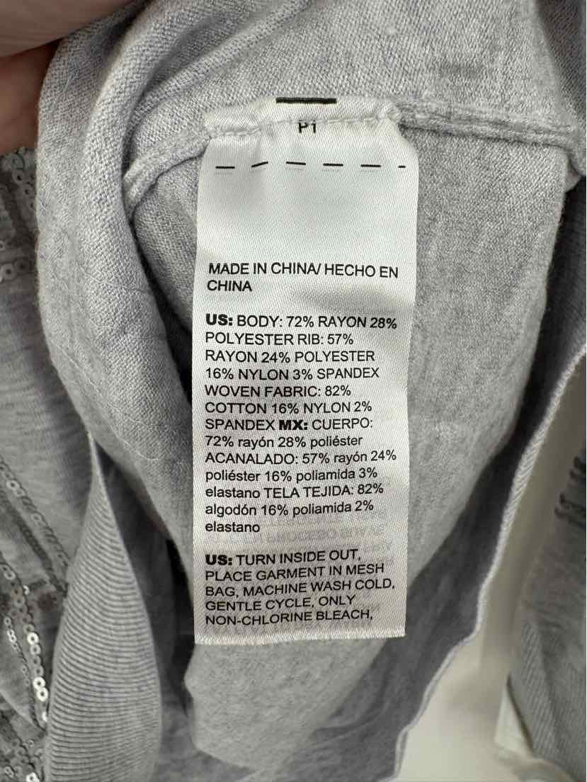 Size XL Chico's Gray Sweater