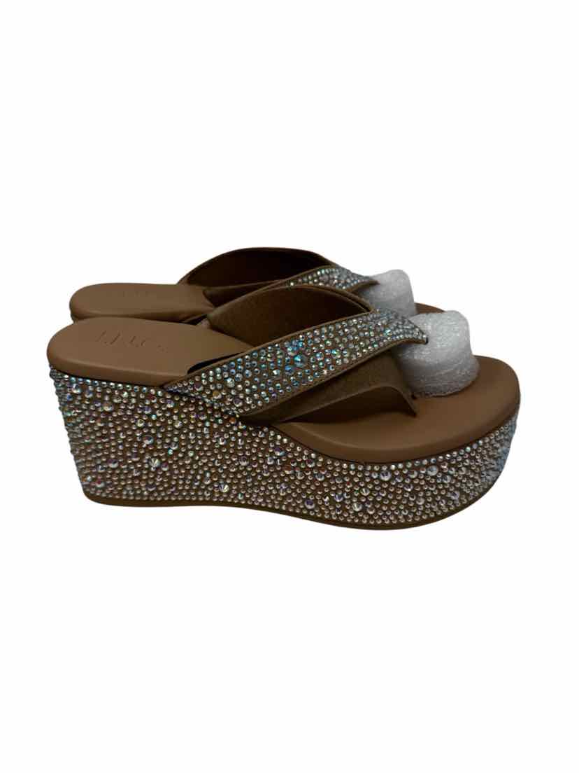 Shoe Size 7 INC Tan Sandals