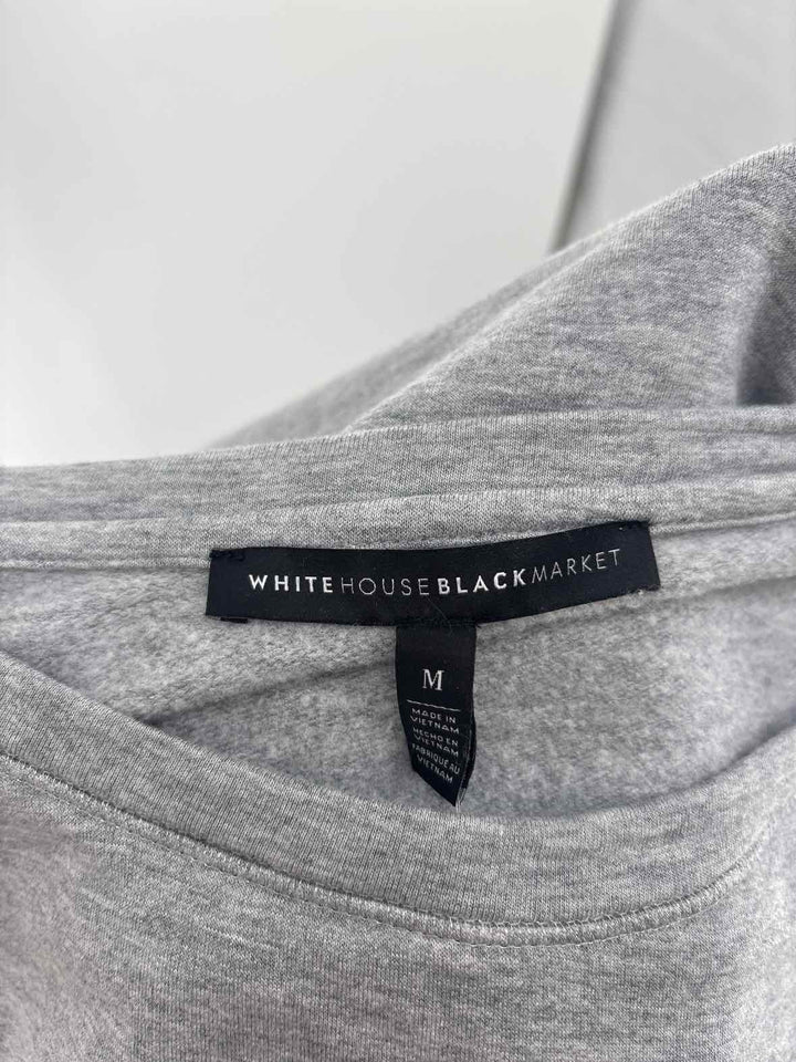Size M White House Black Market Gray Sweater