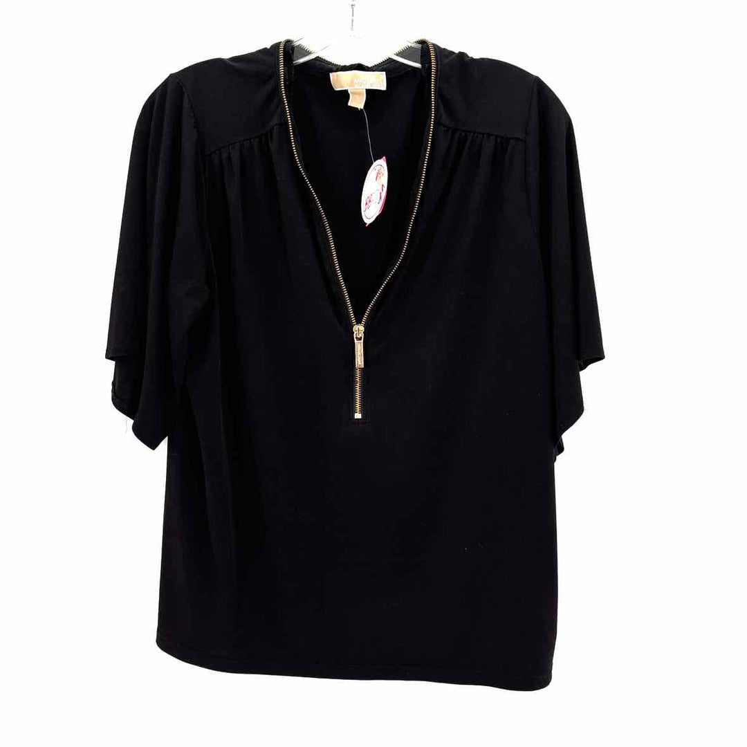 Size L Michael Kors Black Shirt