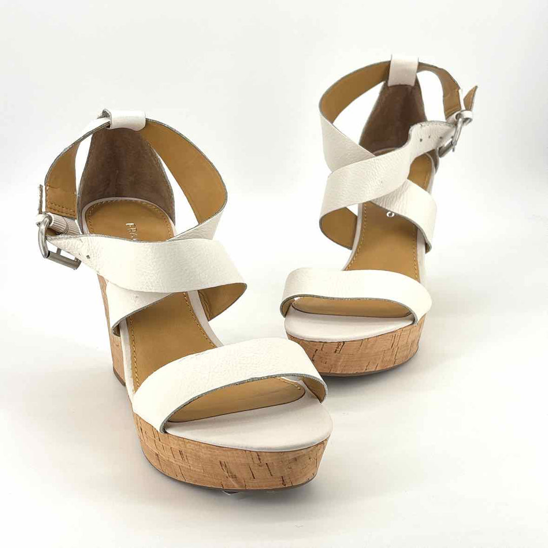 Shoe Size 9.5 FRANCO SARTO White Sandals