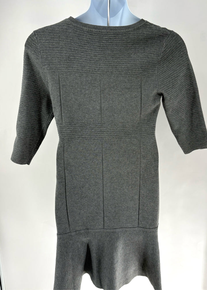 Size L SOFT SURROUNDINGS Gray Knit Dress