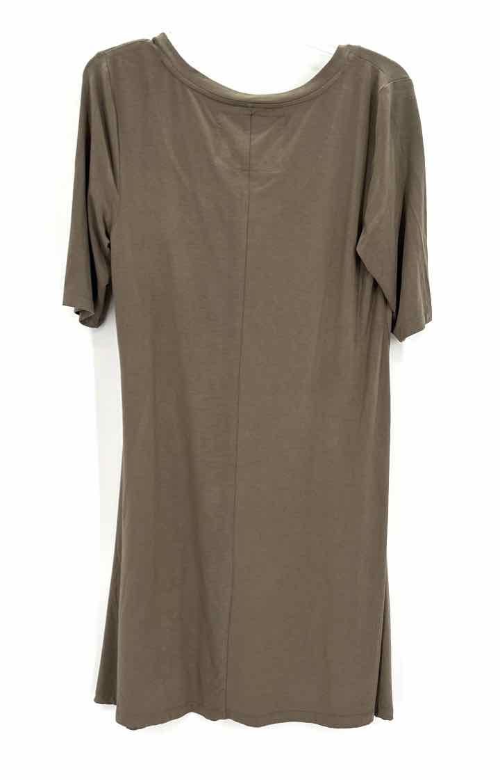 Size L Taupe Dress