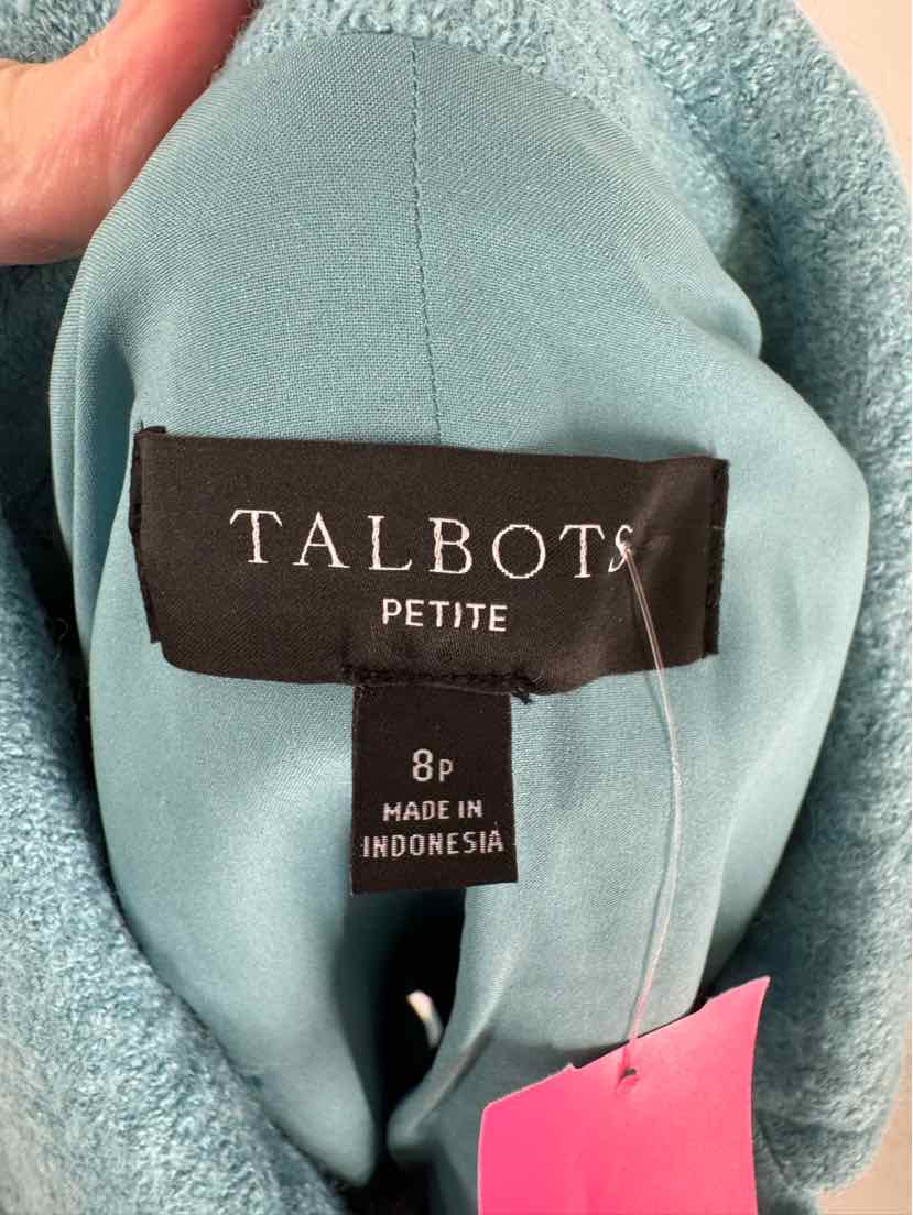 Size 8 Talbots Teal Jacket