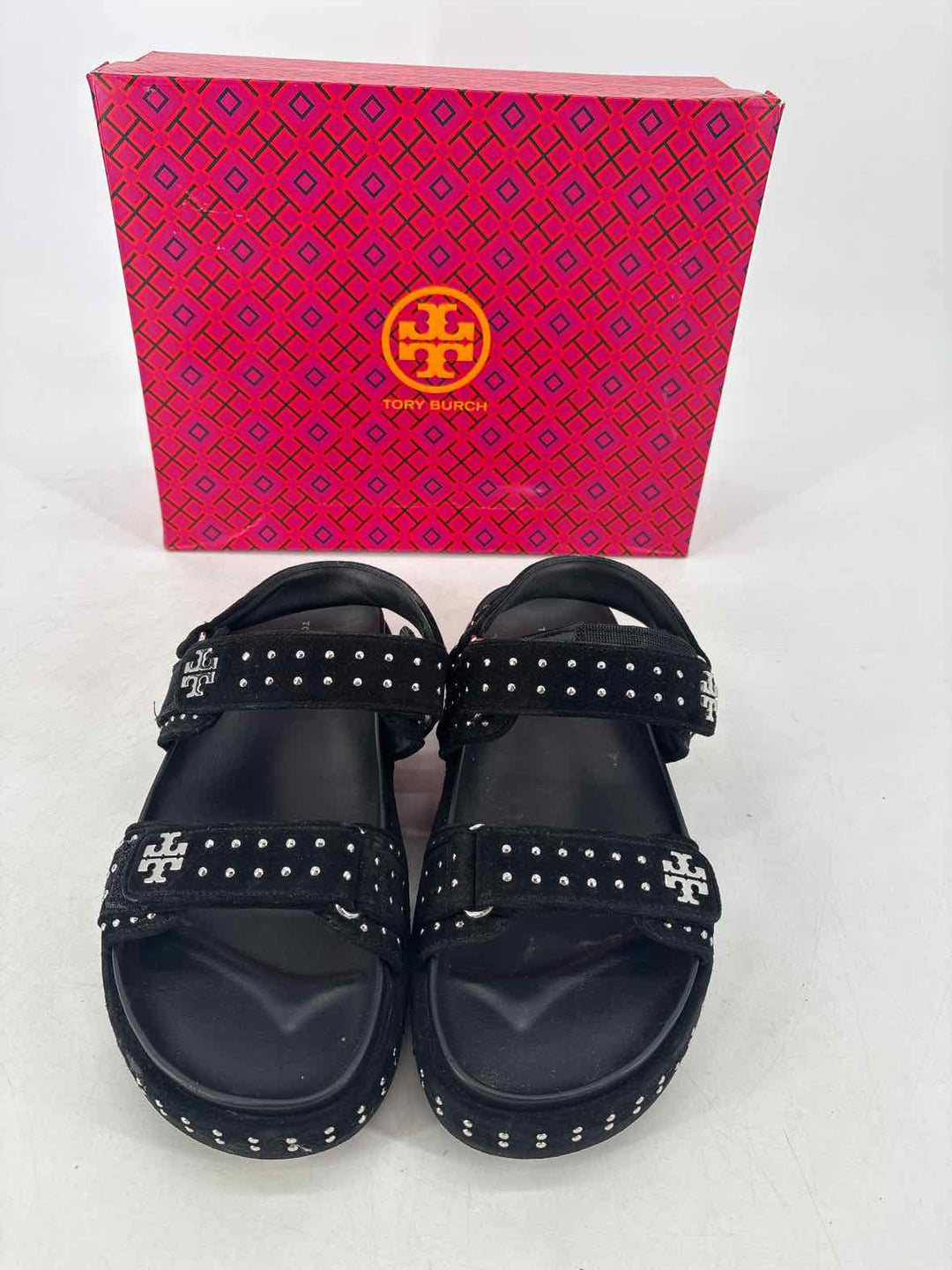 Shoe Size 10 Tory Burch Black Sandals