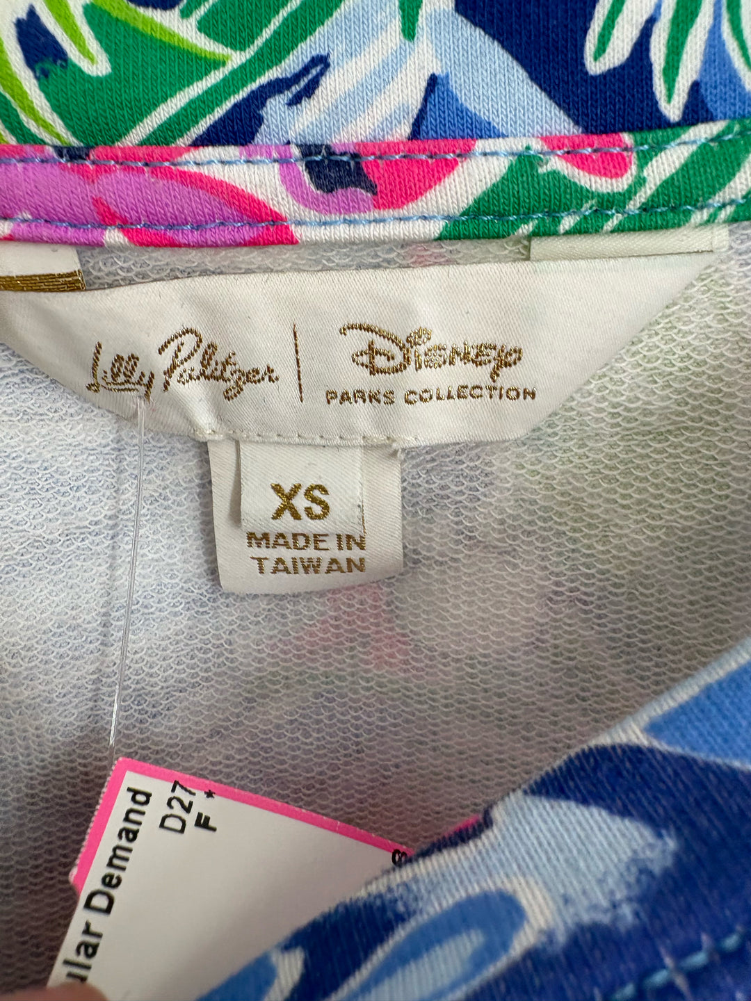 Size XS Lilly Pulitzer Blue Print Sweater