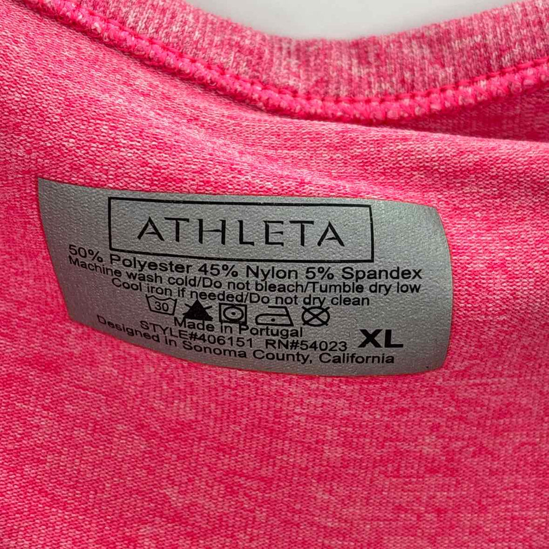 Size XL Athleta Pink Shirt