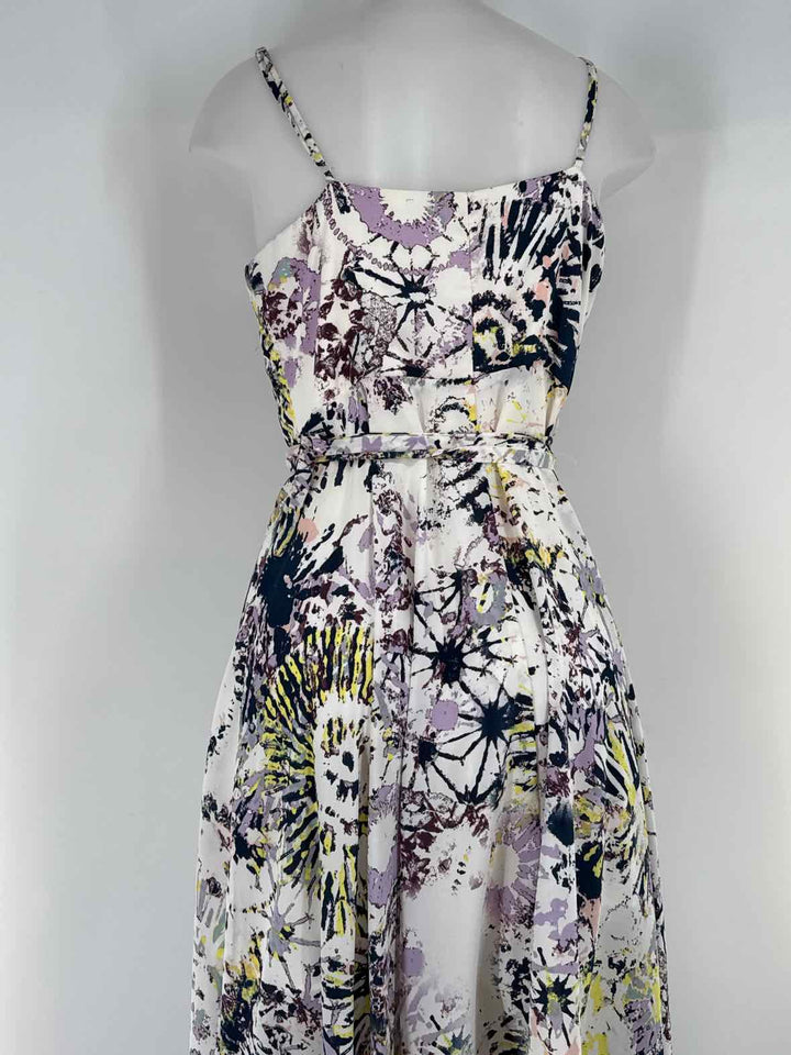 Size L AQUA Multi-Color Dress