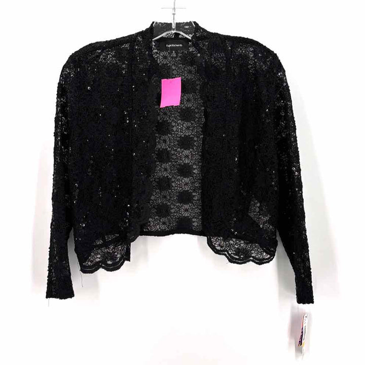 Size S R&M RICHARDS Black Lace Sweater