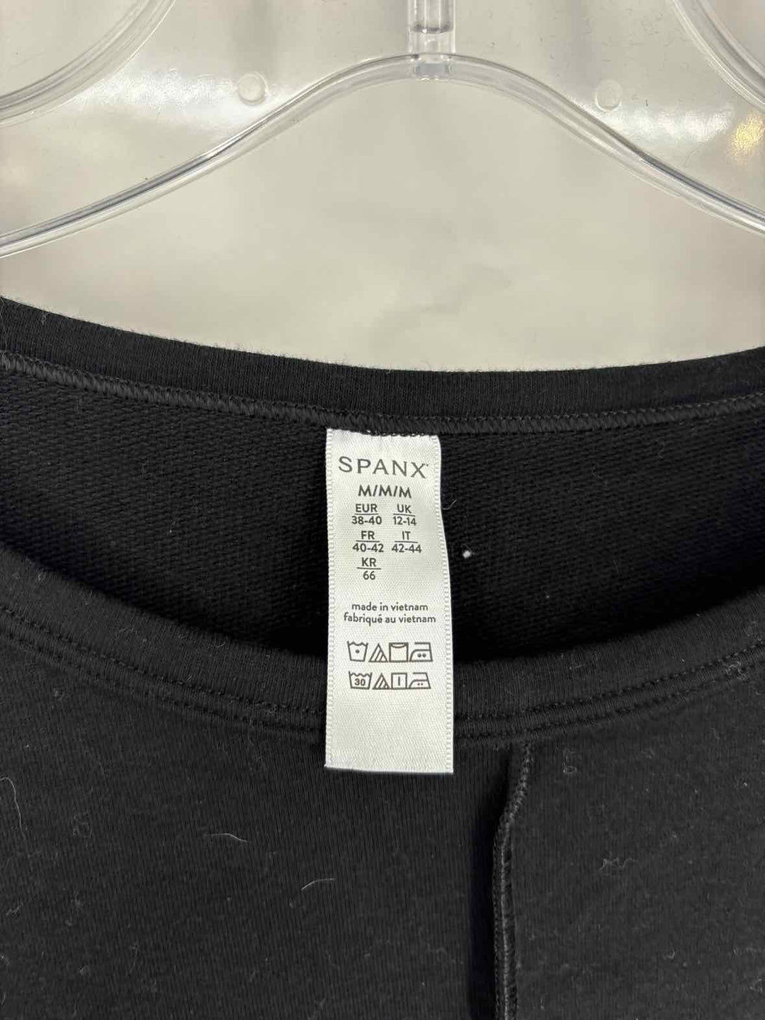 Size M SPANX Black Shirt