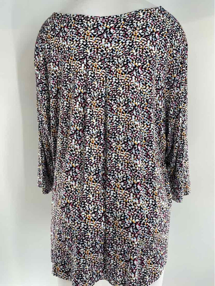 Size 3X PHILOSPHY Multi-Color Shirt