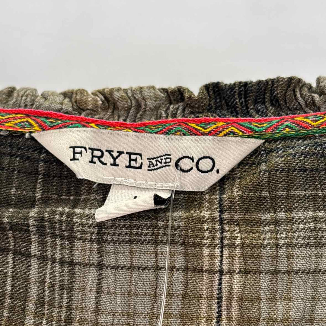 Size L Frye Green Shirt