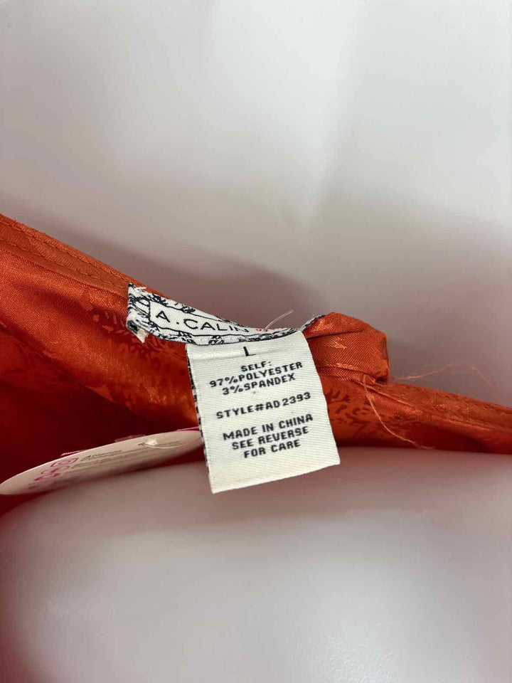 Size L Orange Dress