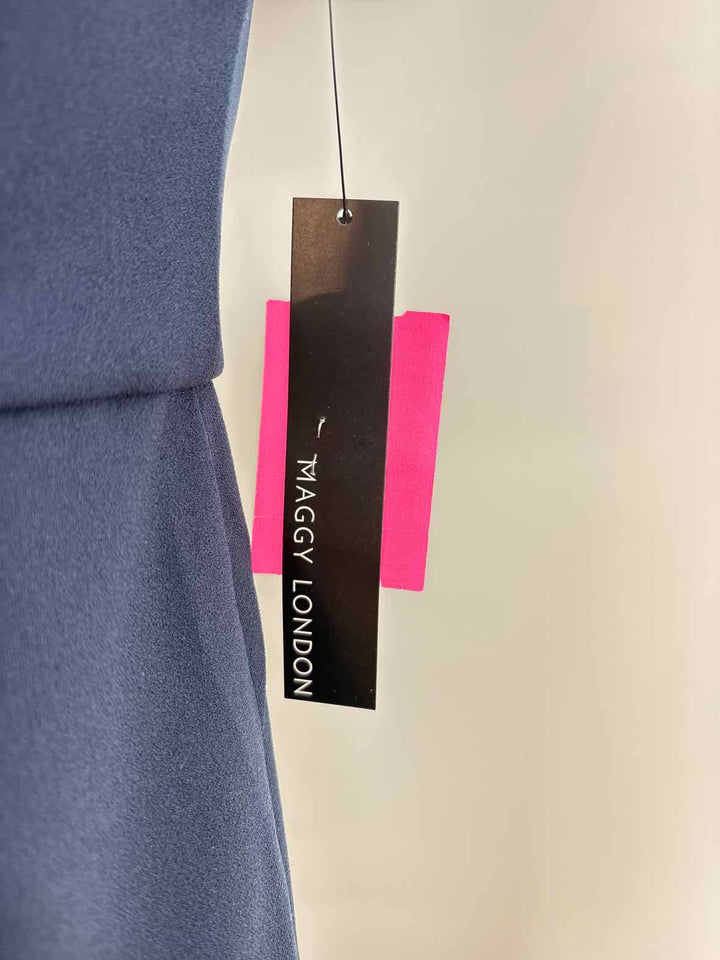 Size 4 MAGGY LONDON Navy Dress