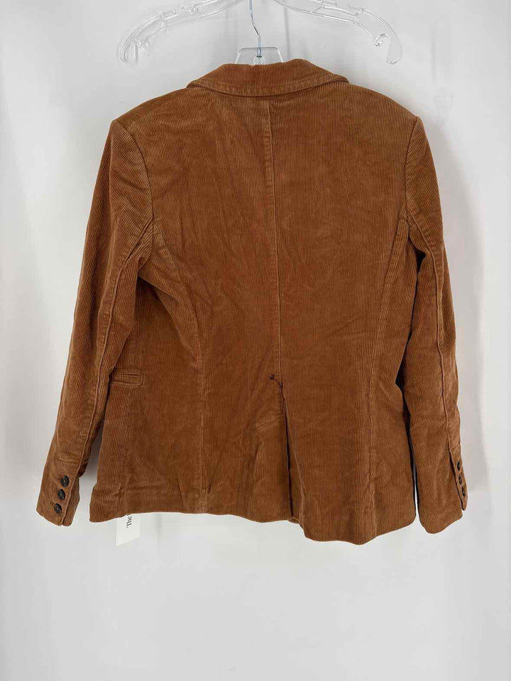 Size 12 Alice + Olivia Brown Corduroy Blazer