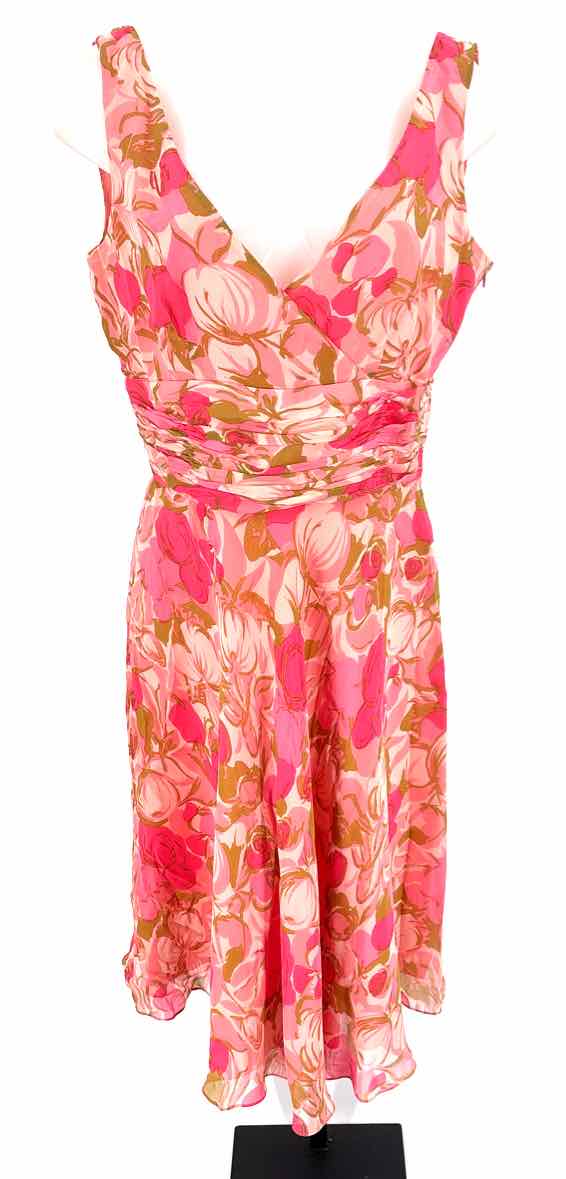 Size 12 MAGGY LONDON Pink Dress