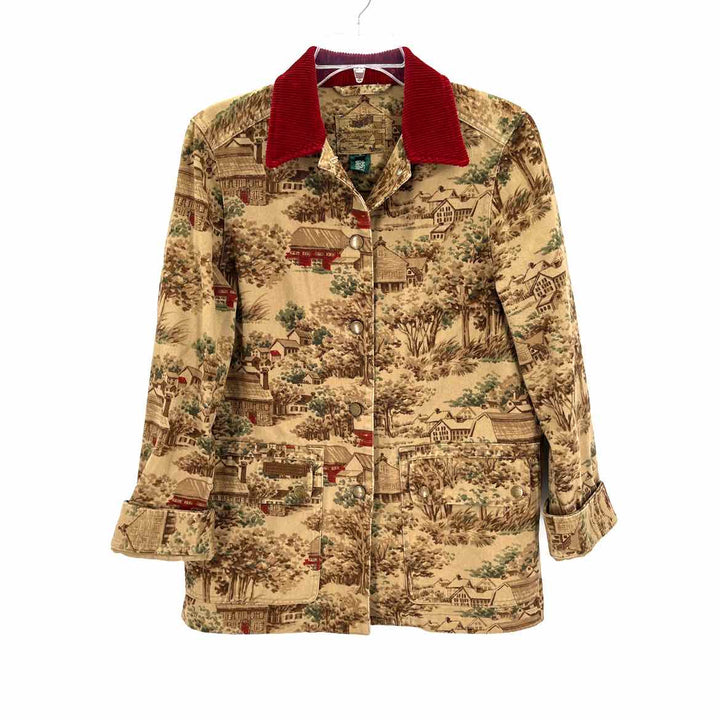 Size S RALPH LAUREN Brown Jacket