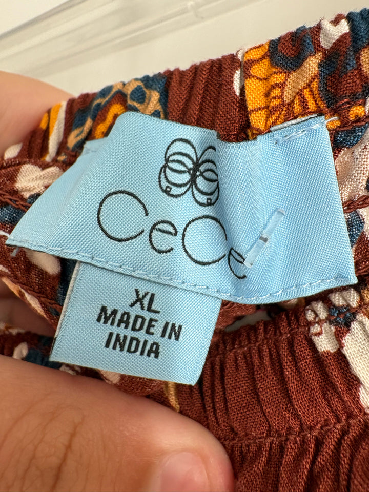 Size XL CECE Brown Pants