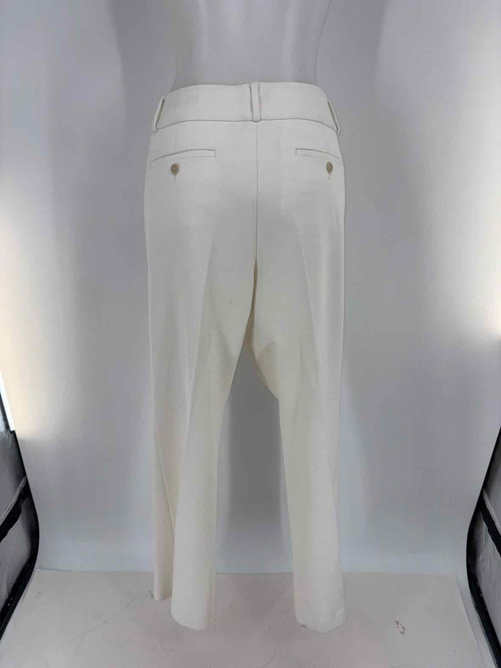 Size 12 Ann Taylor Ivory Pants