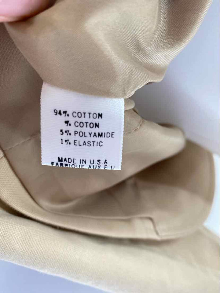 Size 6 THEORY Tan Jacket