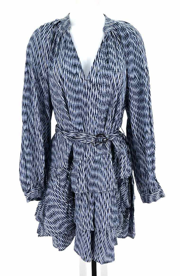 Size L Banana Republic Navy Cotton Dress