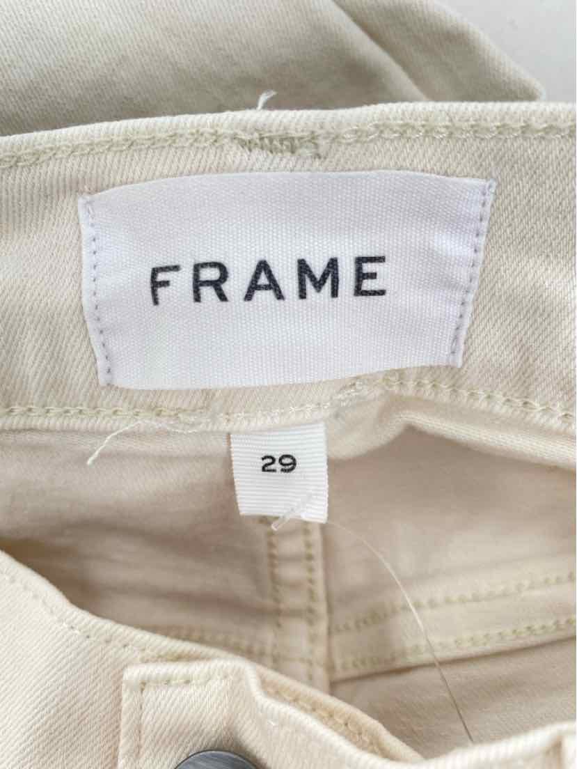 Size 29 FRAME Ivory Pants